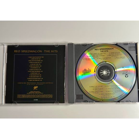 REO Speedwagon – The Hits CD (1988, Epic EK 44202) Greatest Hits Compilation - Picture 4 of 7